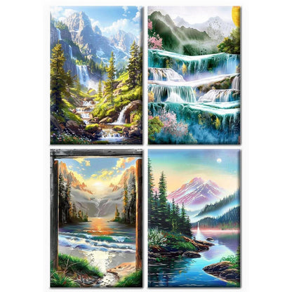 5D Diamant Painting Set Erwachsene – 30x40cm Bastelbild
