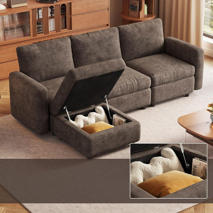 Modulares Cloud Sofa – 9-Sitzer, Weich & Bequem