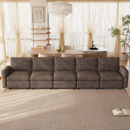 Modulares Cloud Sofa – Weiches Wohnzimmer Sofa für 5 Personen