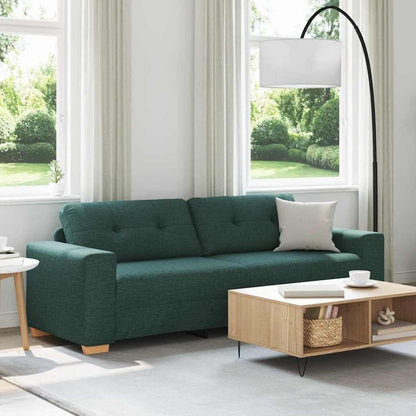 Modernes Sofa Dunkelgrün 180 cm – Stoff & Wohnzimmer