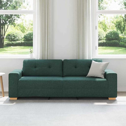 Modernes Sofa Dunkelgrün 180 cm – Stoff & Wohnzimmer
