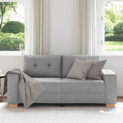 Modernes Sofa Wolkengrau – 140 cm Wohnzimmer Sofa