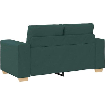 Modernes Sofa Dunkelgrün – Stoff Sessel für Wohnzimmer 120cm