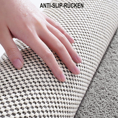 Rutschfeste Duschmatte Luffa 150x160 cm mit Ablaufloch