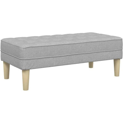 L-förmiges Ecksofa Wolken Grau Stoffsofa 173x131x67cm