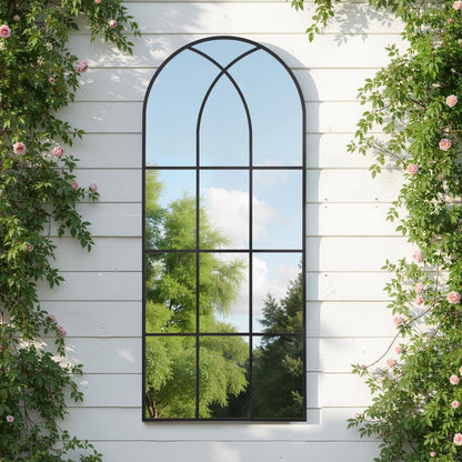 Ganzkörperspiegel Bogenförmig 165x60cm – Antik/Gothic Design