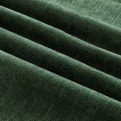 L-förmiges Ecksofa Mittelalter Stil, 4-Sitzer & Ottomane, Grün