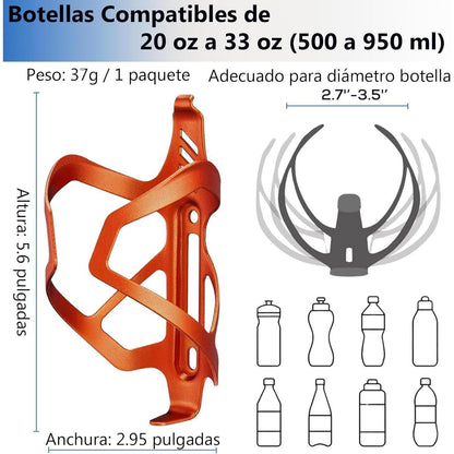 Fahrradflaschenhalter aus Aluminium – Ultraleicht & Vielseitig