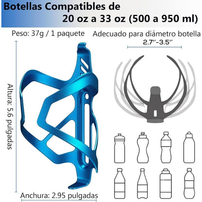 Aluminium Fahrradflaschenhalter – Ultraleicht & Vielseitig