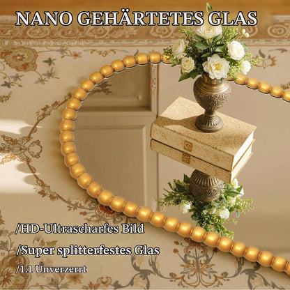 Vintage Standspiegel Gold 145x53cm - Ganzkörperspiegel