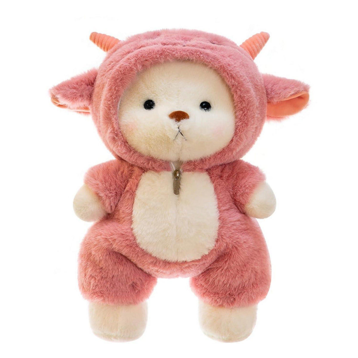 Schaf Kuscheltier 30cm Rosa - Flauschiges Stofftier & Teddybär
