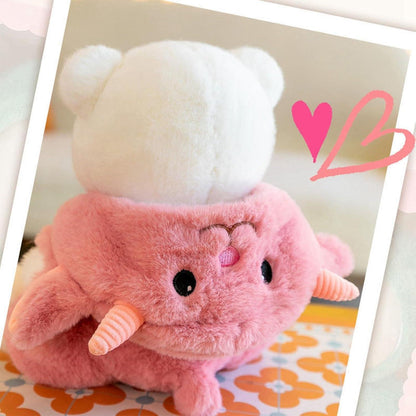 Schaf Kuscheltier 30cm Rosa - Flauschiges Stofftier & Teddybär