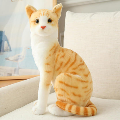 Flauschiges Kuscheltier Katze Siam (20cm)