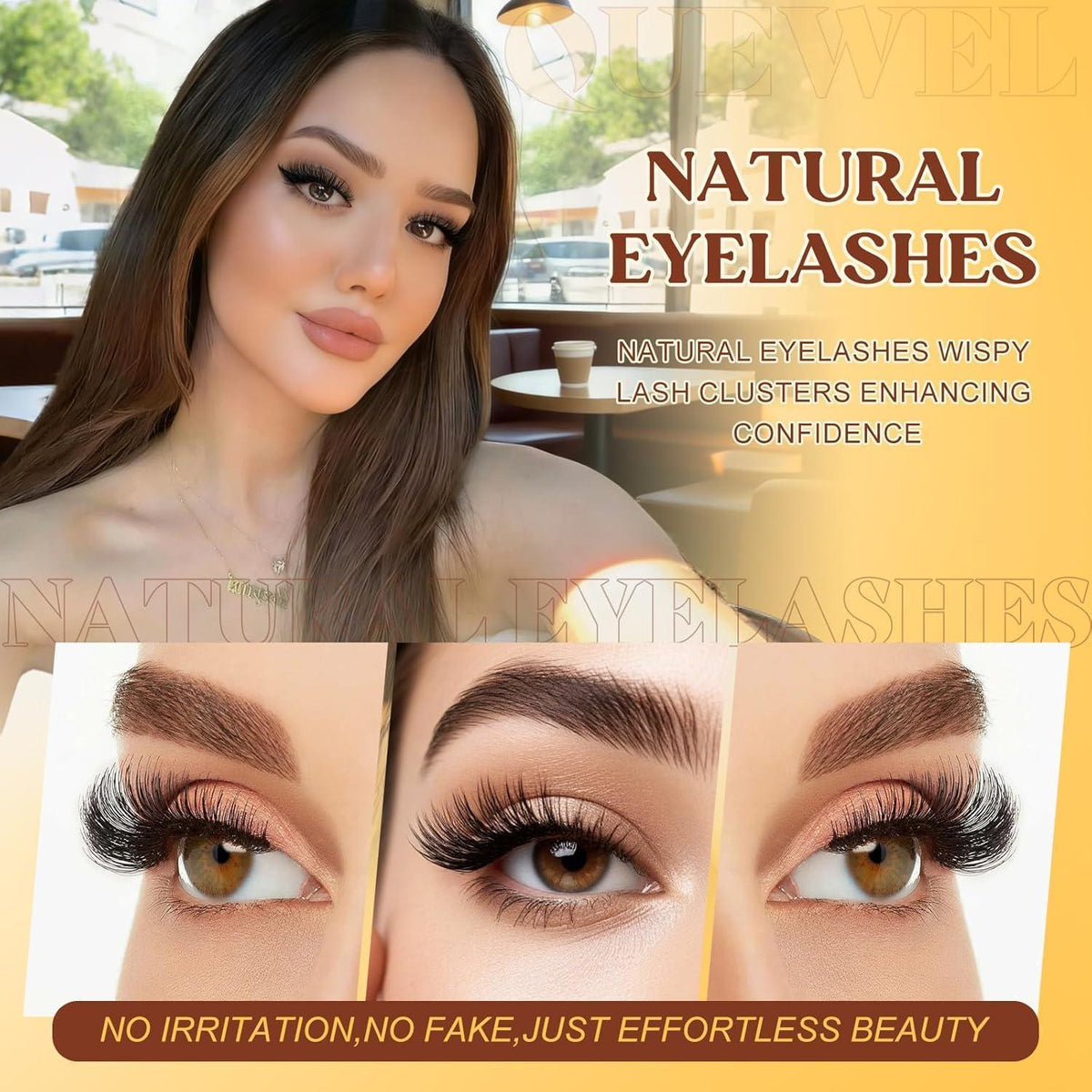 Wimpern-Extensions Set 10-18mm | Lash Kit mit Kleber & Pinzette