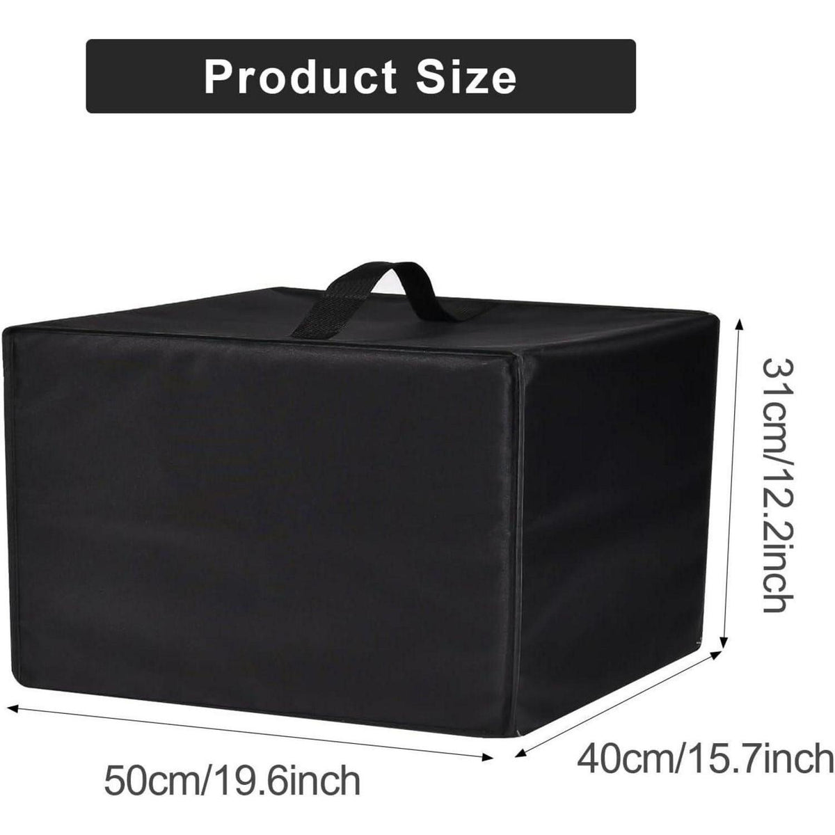 Heißluftfritteusen Staubschutz 50x40x31cm – Wasserdicht & Hitzebeständig