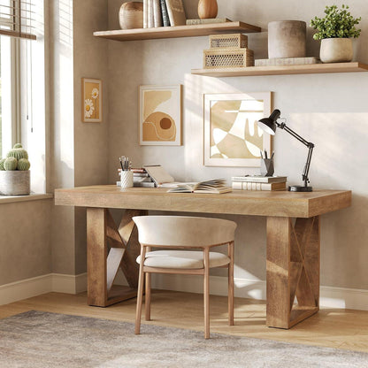 Tribesigns Schreibtisch 160x80cm – Bürotisch für Homeoffice
