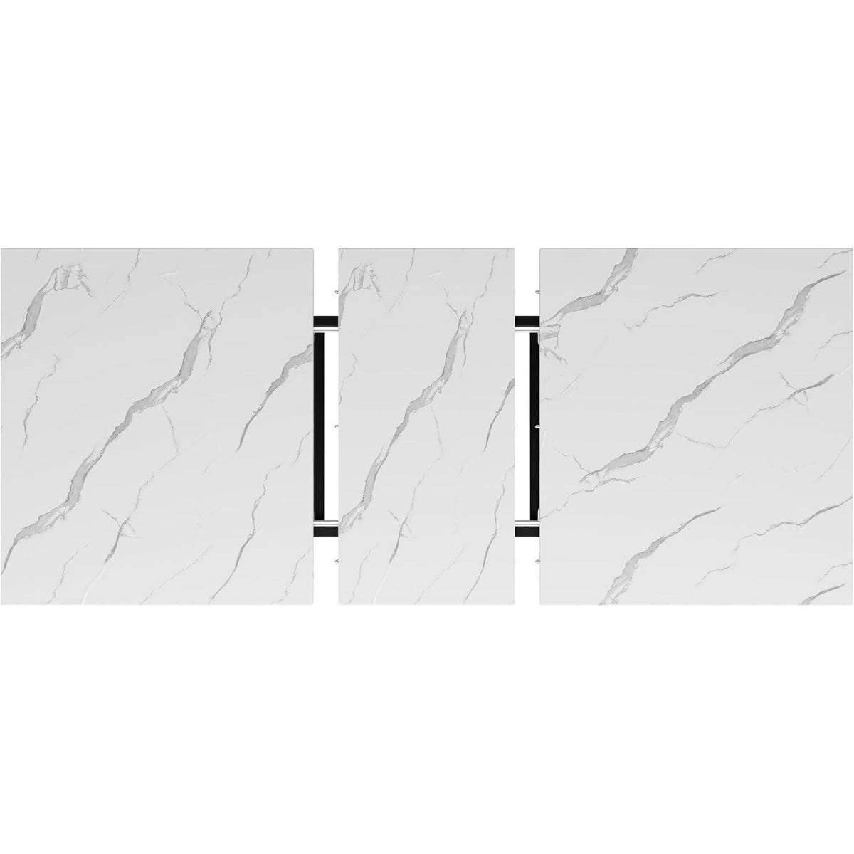 Ausziehbarer Esstisch Weiß 140-179,5 cm – Modern & Vielseitig