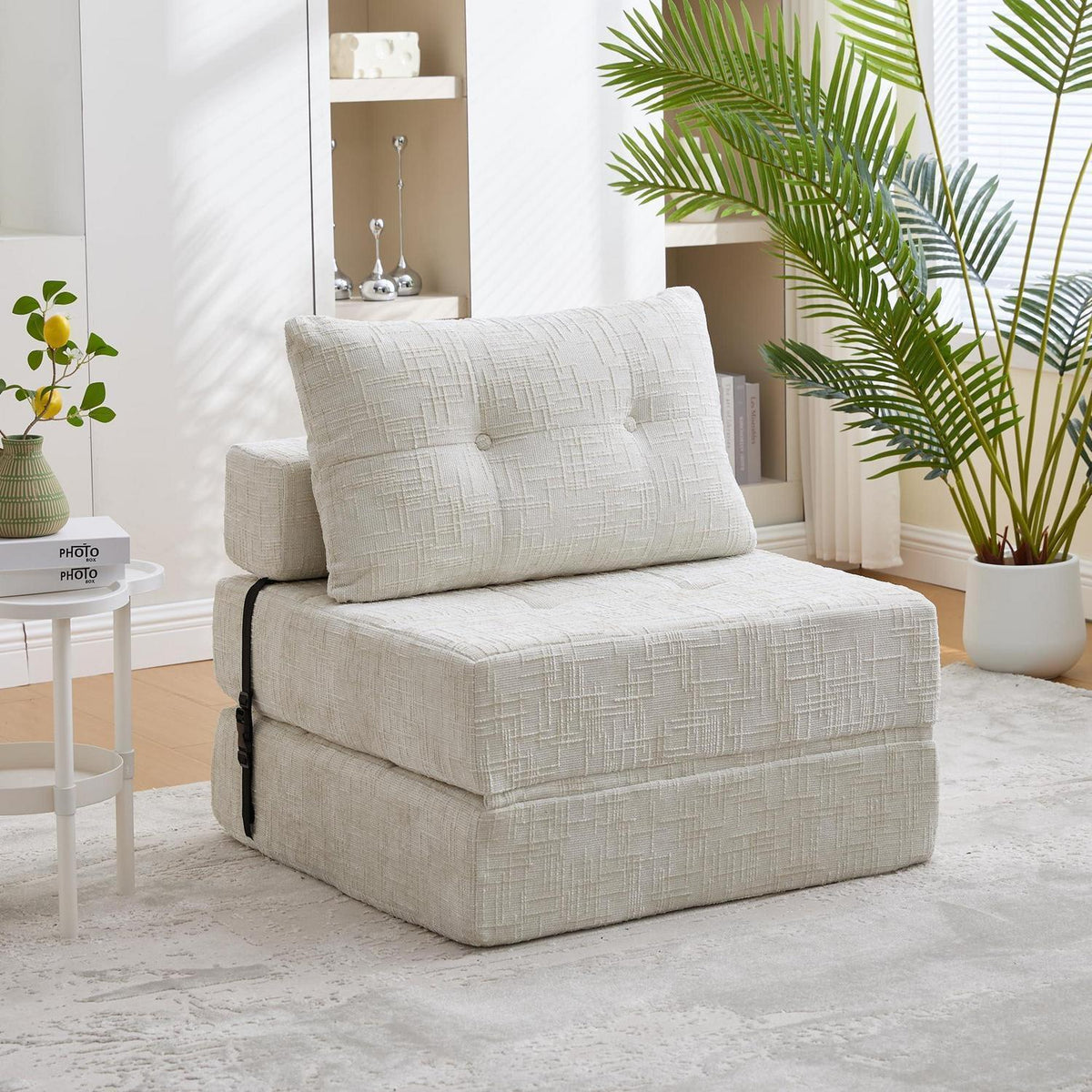 Klappbares Schlafsofa mit Kissen | Boneless Couch für Wohnzimmer