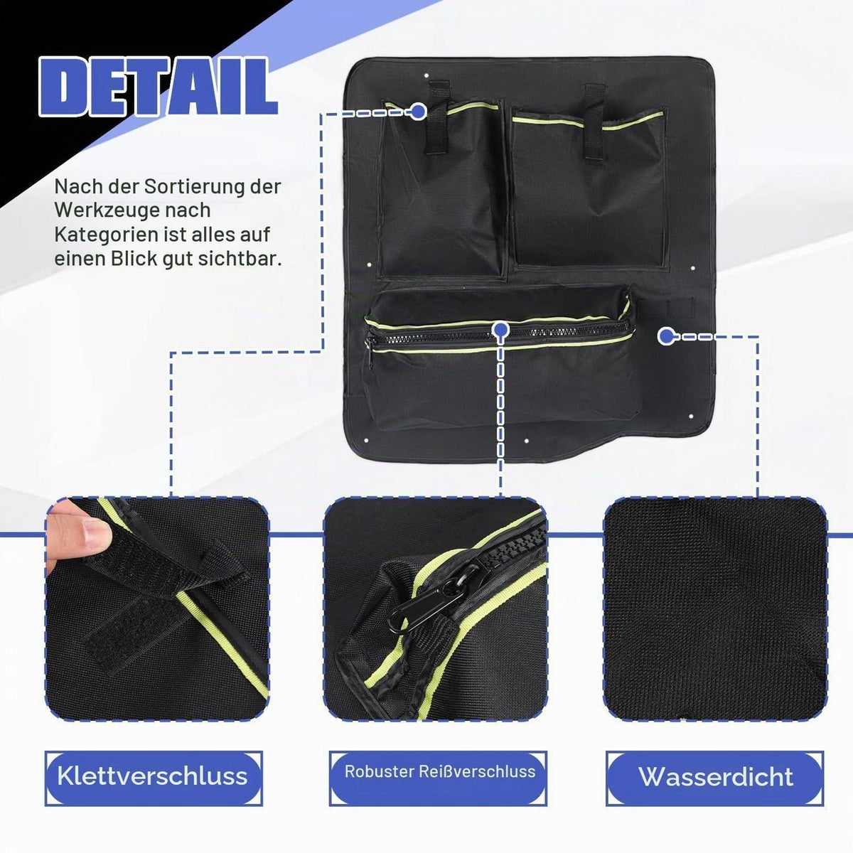 Scheunentor-Organizer für Ford Transit Custom 2012-2023