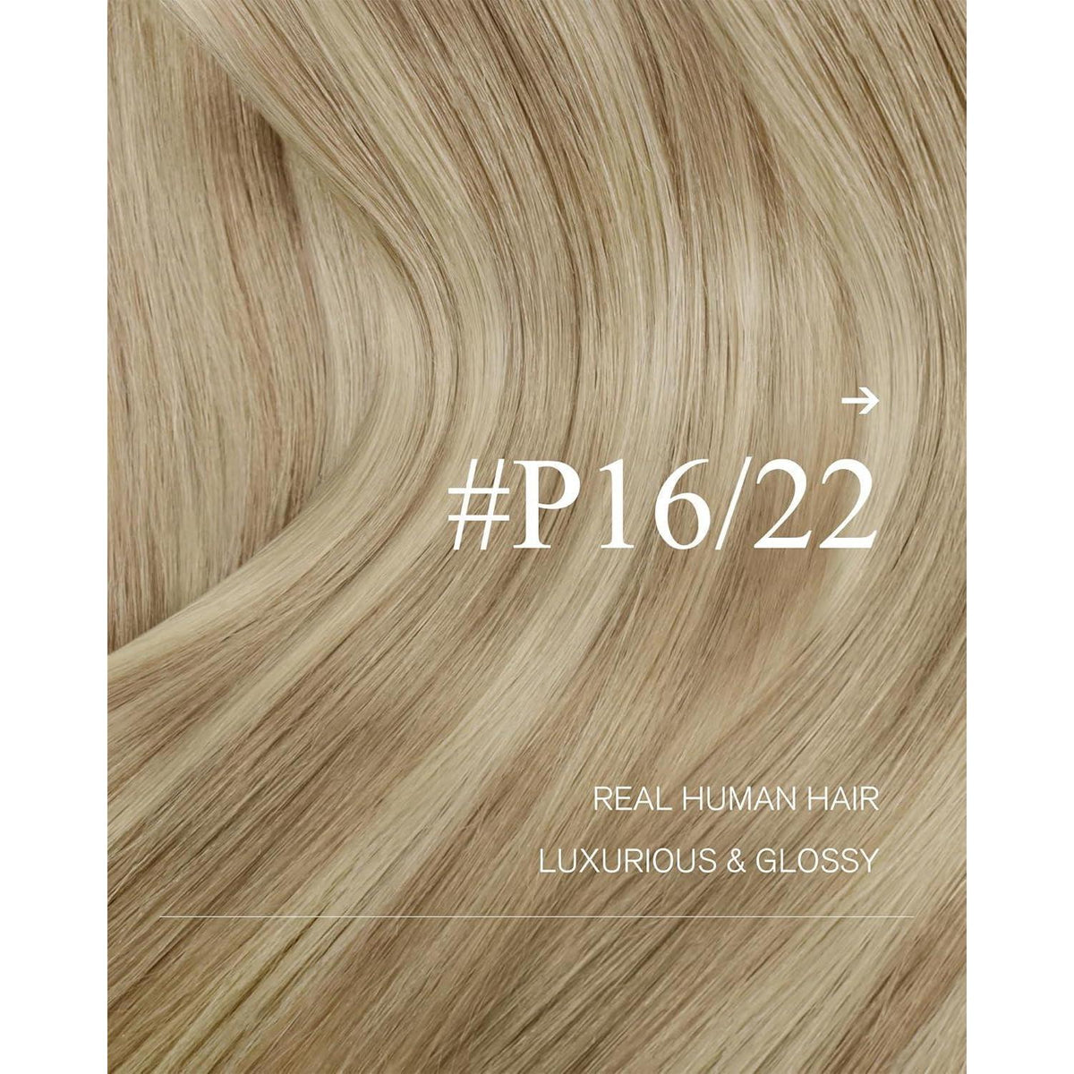 Blond Echthaar Tressen 35cm – Volumenspendend & Langanhaltend
