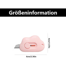3x Mini Cuttermesser – Paketöffner & Universalmesser