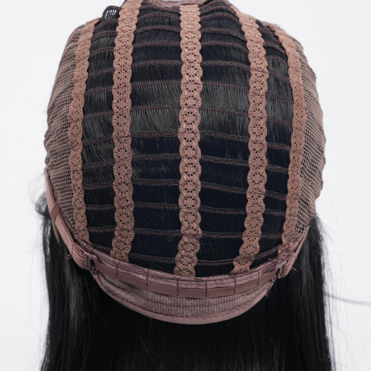 Schwarze Wellenperücke 40cm – Natürlicher Look & Hitzebeständig