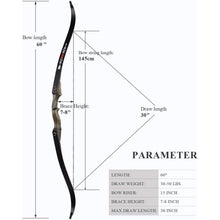 Recurvebogen Set 152cm – Jagd & Zieltraining für Erwachsene