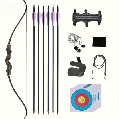 Recurvebogen Takedown Set 152cm – Bogen & Pfeil für Erwachsene