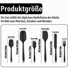 6 Silikonspatel Set Antihaft – Teigschaber & Backhelfer