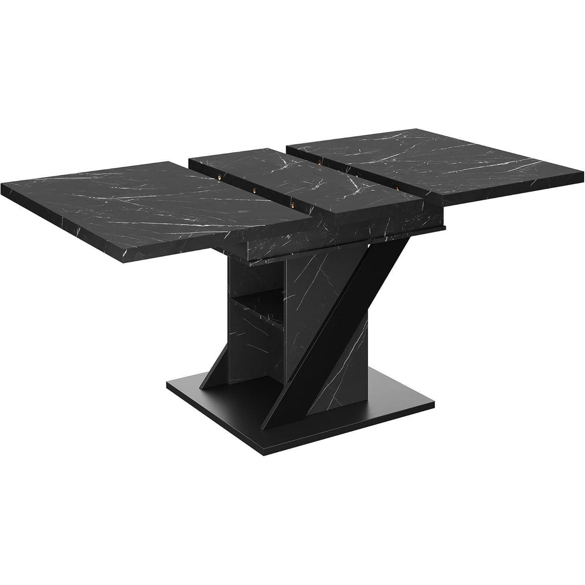 Ausziehbarer Esstisch (110-140x80cm) – Modern & Platzsparend