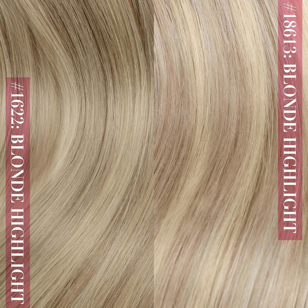 Echthaar Nanoring Extensions Blond 60cm – Natürliche Verlängerung