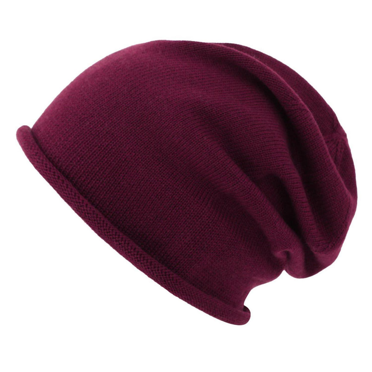 Strickmütze Unisex Rot Polyester