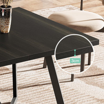 Moderner Computertisch 180 cm – Schreibtisch für Home Office & Büro
