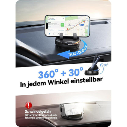 Handyhalterung Auto Armaturenbrett mit Gel & Saugnapf