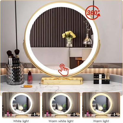 Rosa Schminktisch Set mit Spiegel & Stuhl – 80cm