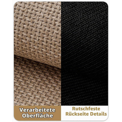 Schmutzfangmatte Innen 60x90cm – Anthrazitgrau & Kamelbraun
