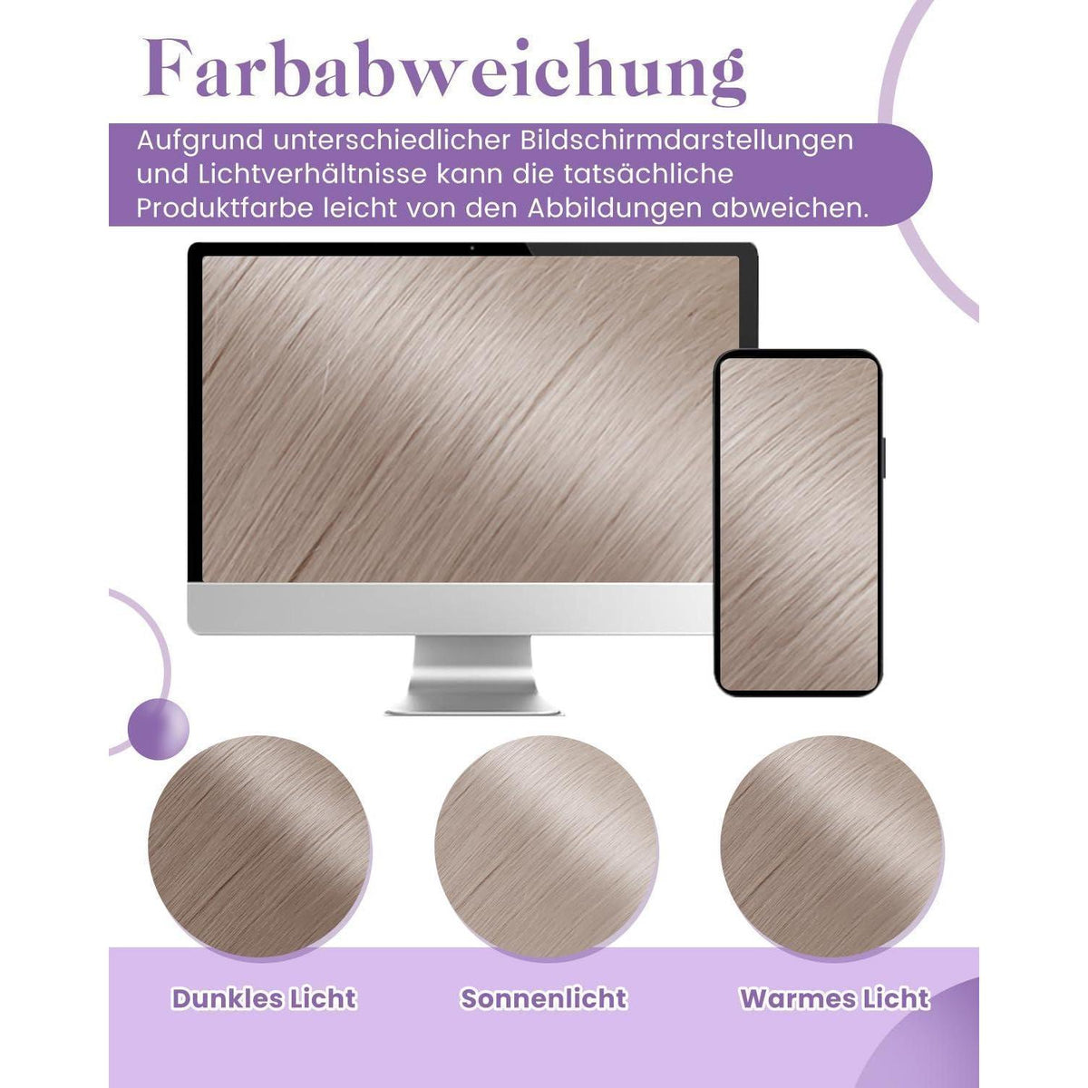 Echthaar Tressen Platinblond, 40cm, 50g, Butterfly Weft