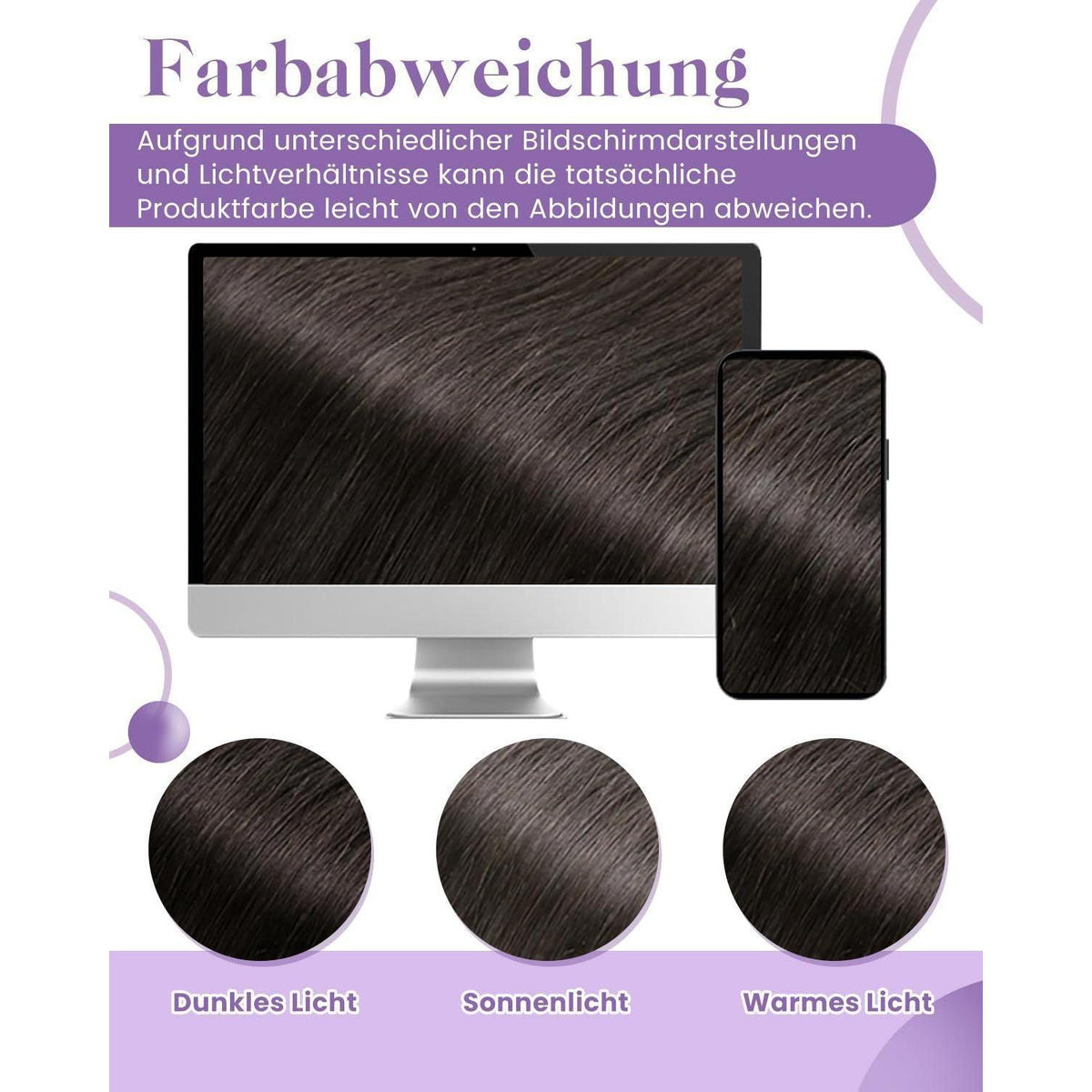 Echthaar Tressen Braun 55cm – Butterfly Weft Extensions