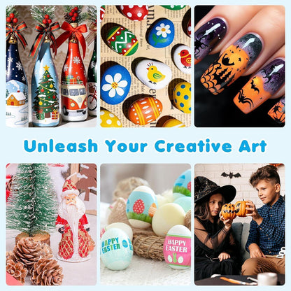 168 Acryl-Malstifte Set mit Pinselspitze – Vielseitig & Geschenkidee