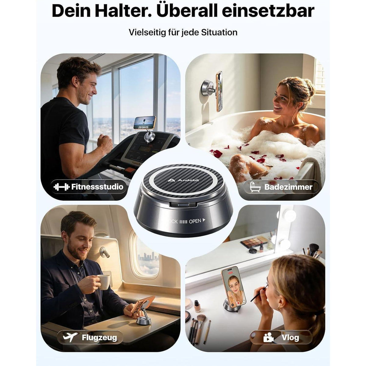 Magnetische Handyhalterung Auto Magsafe 360° Drehbar