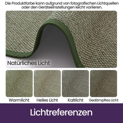 Fußmatte Grün 80x120 cm - Rutschfest & Saugstark