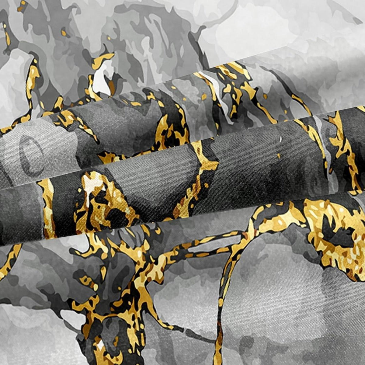 Marmor Grau Bettwäsche-Set 135x200 cm, 4-teilig Mikrofaser