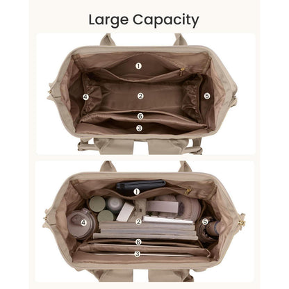 Laptop Rucksack Damen 15,6 Zoll – Elegant & Praktisch für Uni, Reise & Arbeit