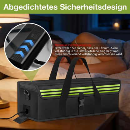 Feuerfeste Akku Tasche für E-Bike – Sicherer Transport & Lagerung