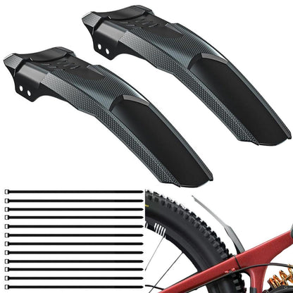 MTB Schutzblech Set: Vorne & Hinten, Quick-Release, 20-29 Zoll