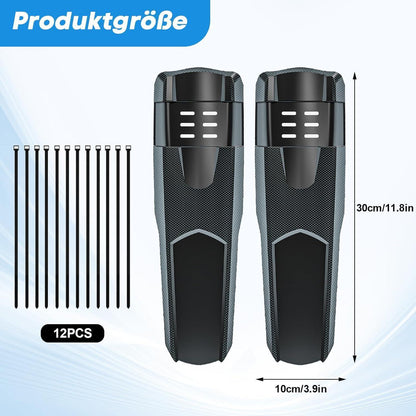 MTB Schutzblech Set: Vorne & Hinten, Quick-Release, 20-29 Zoll