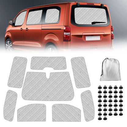Thermomatte Citroen Dispatch 2017-2026 LWB – Sonnenschutz & Wärmeisolierung