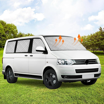 Thermomatte VW T5 T6 Innen – Set für Fahrerhaus & Fenster