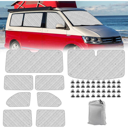 Thermomatte VW T5 T6 Innen – Set für Fahrerhaus & Fenster