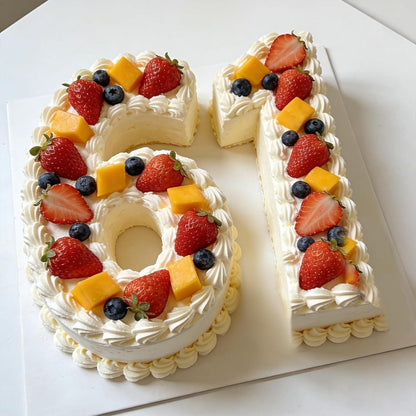 Silikon Backform Zahlen – Kuchenform für Geburtstag & Co.